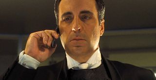 Andy Garcia in Ocean's Eleven, on the phone