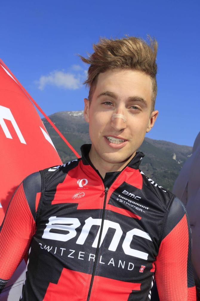 Taylor Phinney (BMC) went on the attack early on in Camaiore.