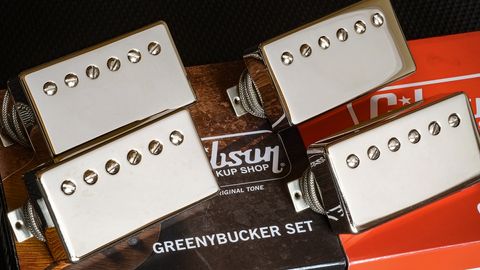 Gibson Custombucker and Greenybucker pickups