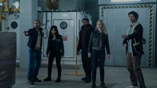 Frenchie, Kimiko, MM, Annie and Hughie in The Boys season 5