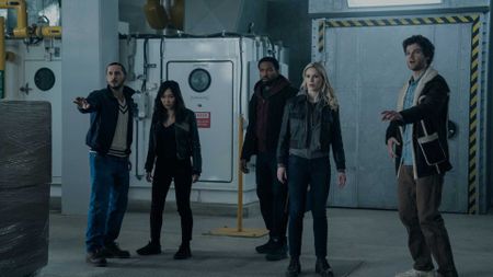 Frenchie, Kimiko, MM, Annie and Hughie in The Boys season 5