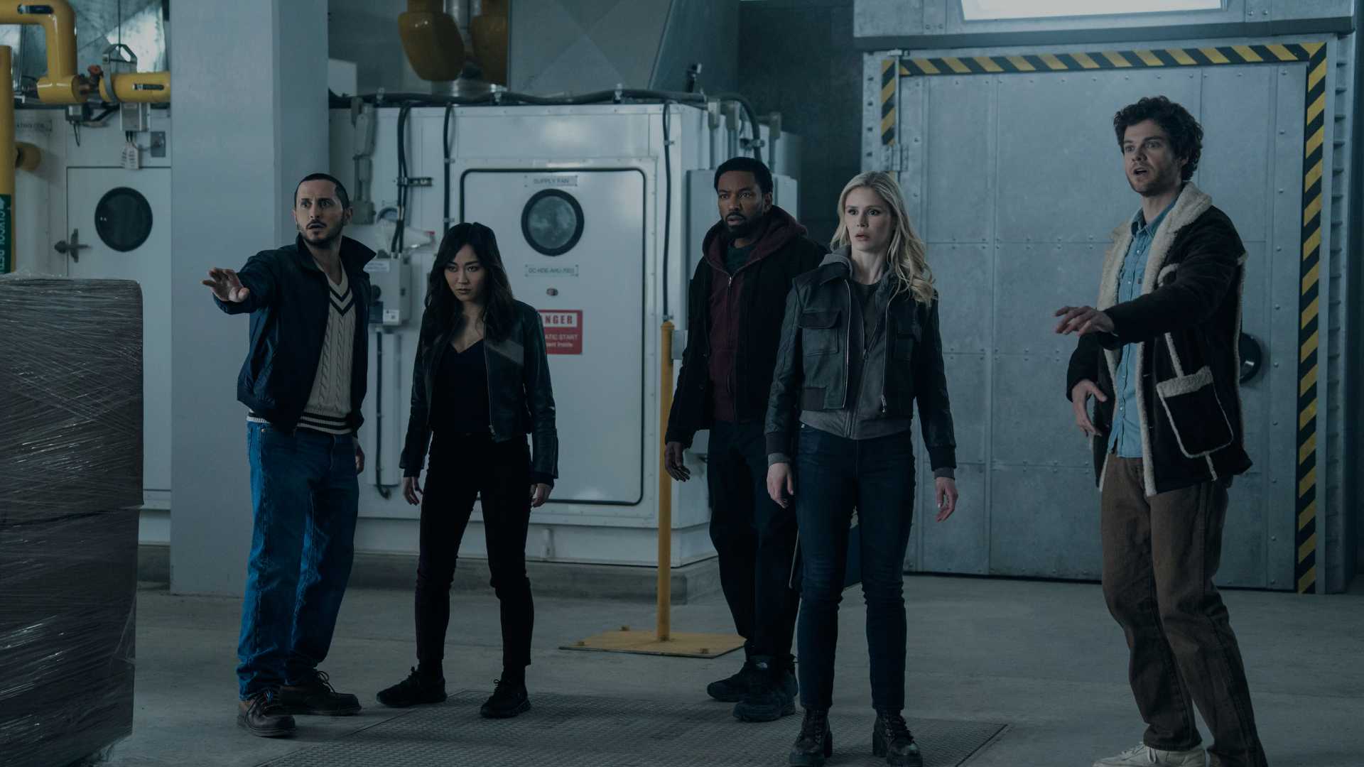 Frenchie, Kimiko, MM, Annie and Hughie in The Boys season 5