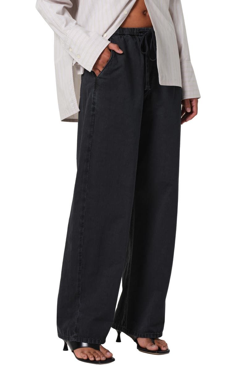 Aurora Pull-On Cotton & Hemp Pants