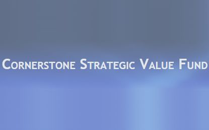 Cornerstone Strategic Value Fund