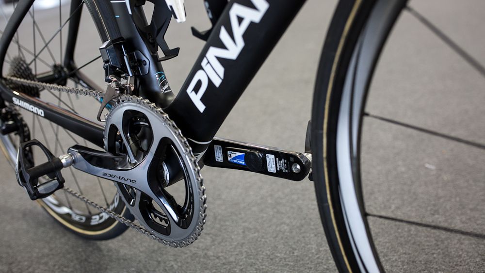 Team Sky are supplied with Stages powermeters