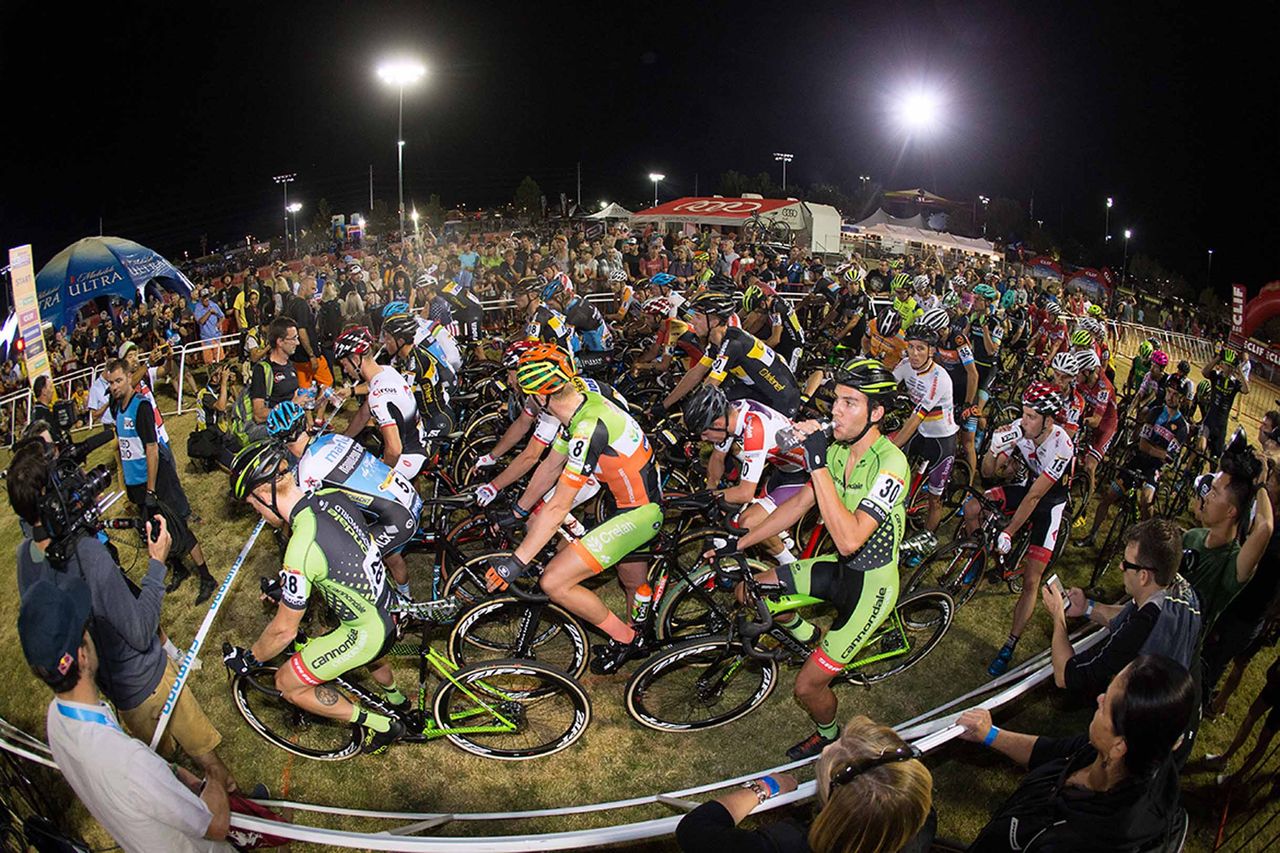 The men's field at CrossVegas.
