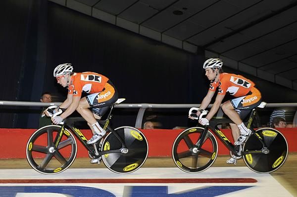 Australian pair Leigh Howard (l) and Glenn O'Shea.