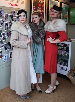 Country Life’s best-dressed competition at the Goodwood Revival