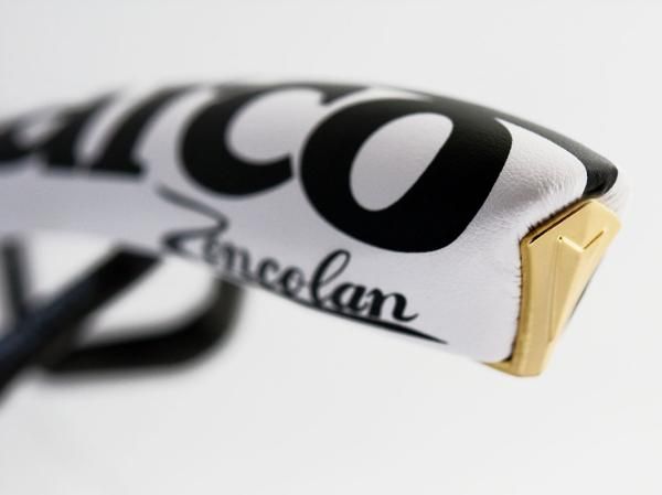 Katusha rider Filippo Pozzato's saddle will be further customized with a touch of gold.