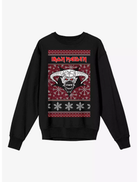 Iron Maiden Xmas sweatshirt: Was $46.90, now $32.83
