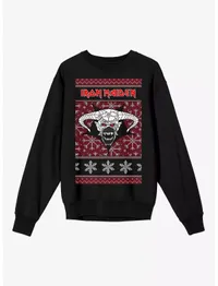 Iron Maiden Xmas sweatshirt: Was $46.90, now $32.83