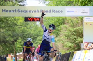 Heidi Franz of InstaFund Racing wins stage 2 of 2022 Joe Martin Stage Race