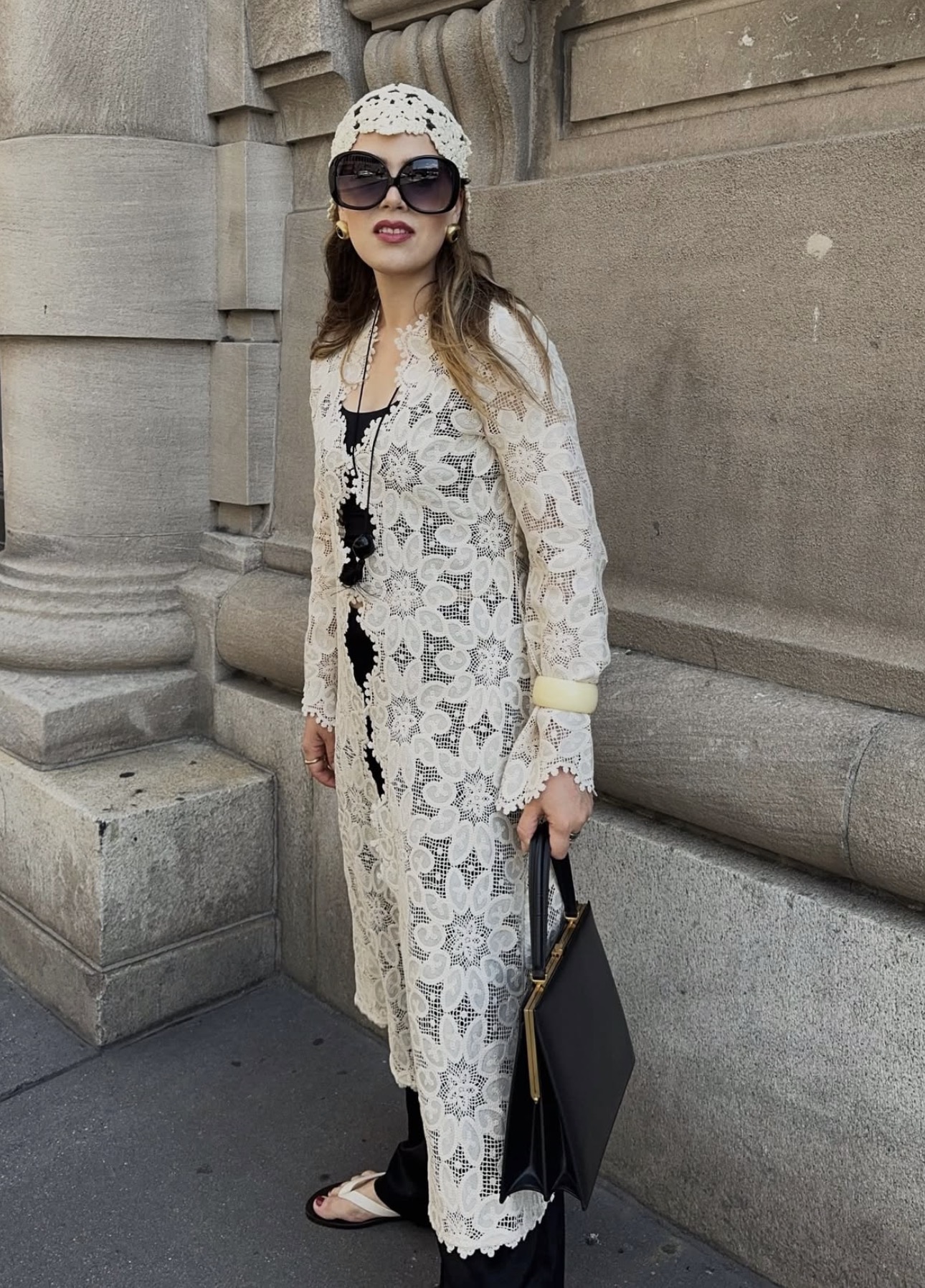 Christina Grasso recreating Mary Kate and Ashley Olsen outfits