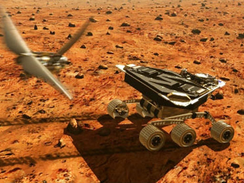 Red Express 10 Ways Robots Move on Mars Space