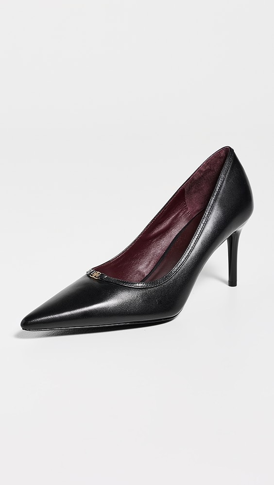 Tory Burch Double T Buckle Pumps 80mm