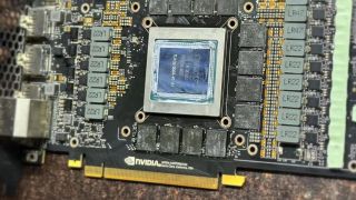 Modified NVIDIA GeForce RTX 2080 Ti graphics card