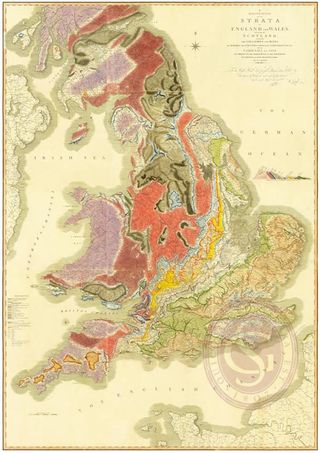 William Smith geology map