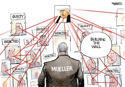 Political Cartoon U.S. Trump Robert Mueller Russia Investigation