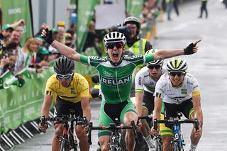 Edward Dunbar (Ireland) wins stage 7 An Post Ras