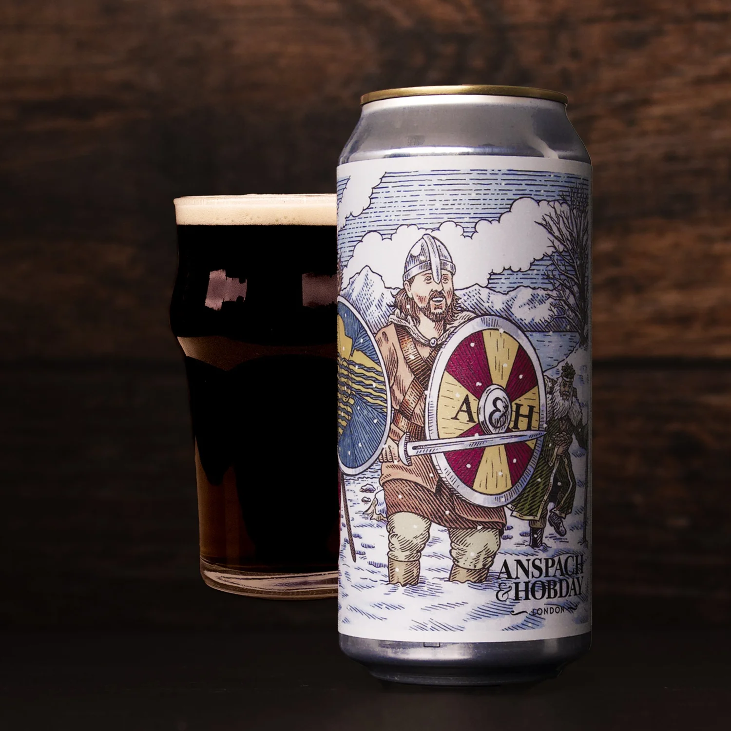 Yulelaw - Spiced Brown Ale (5.5%) &amp;mdash; the Webshop &amp;mdash; Anspach &amp;amp; Hobday | London Craft Brewery