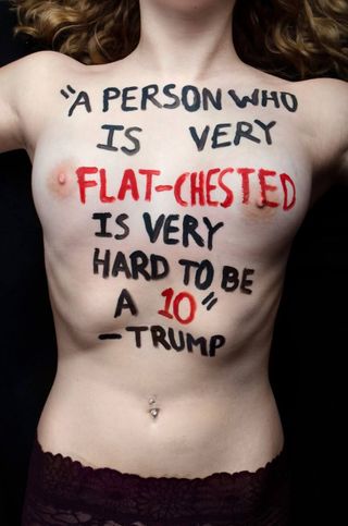 Nude Portrait - Trump Quote 4