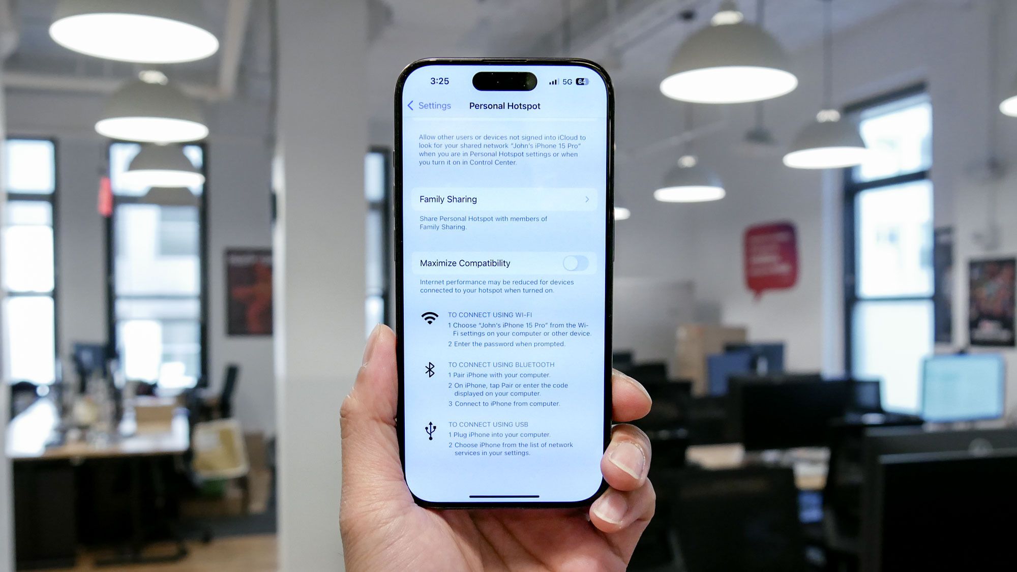 iPhones and Android phones have a hidden internet sharing feature that’s more secure than a Wi-Fi hotspot - here’s how to use it