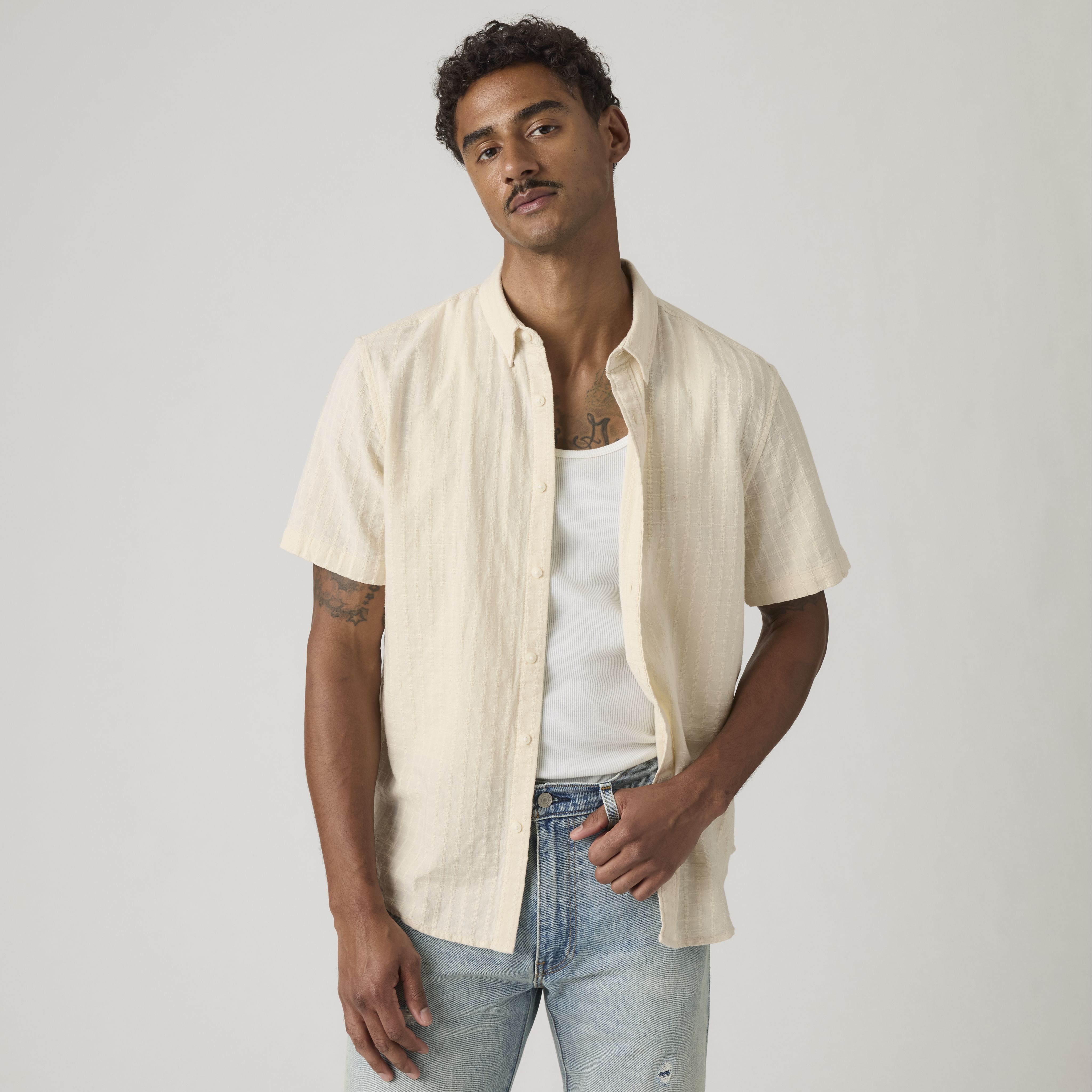 Authentic Short-Sleeve Button-Down Shirt