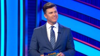 Colin Jost in episode 1 of POP CULTURE JEOPARDY! 