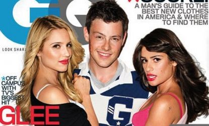 The November issue of GQ features 'Glee' cast members