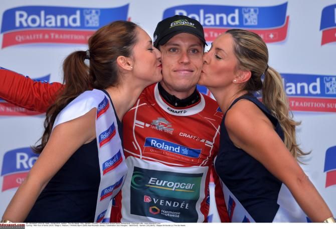Bj&ouml;rn Thurau (Europcar) in the mountains classification
