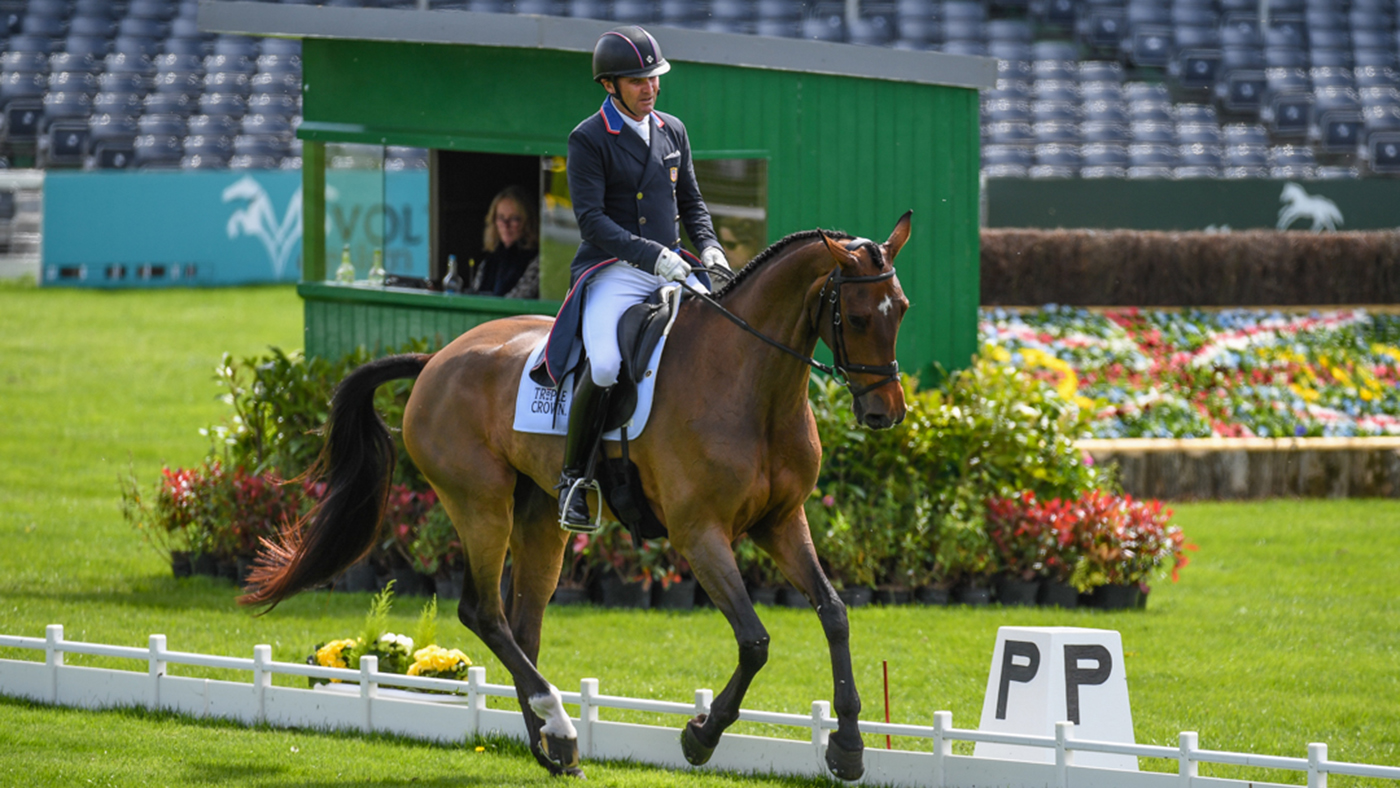 Badminton Horse Trials dressage US riders: Phillip Dutton and Z