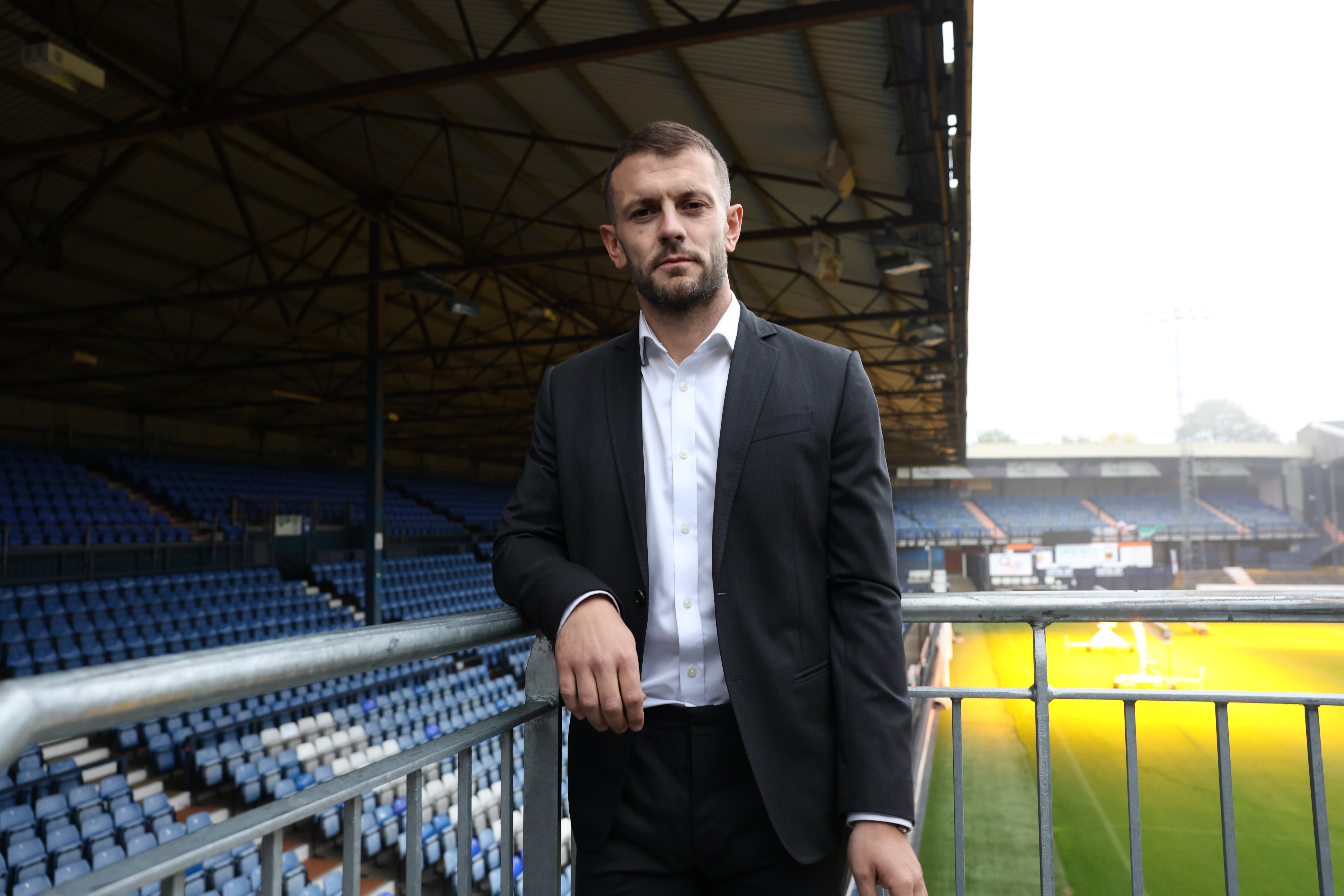 Luton Town manager Jack Wilshere