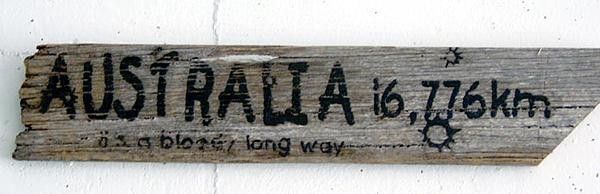 It's a long way to Australia from Castronno