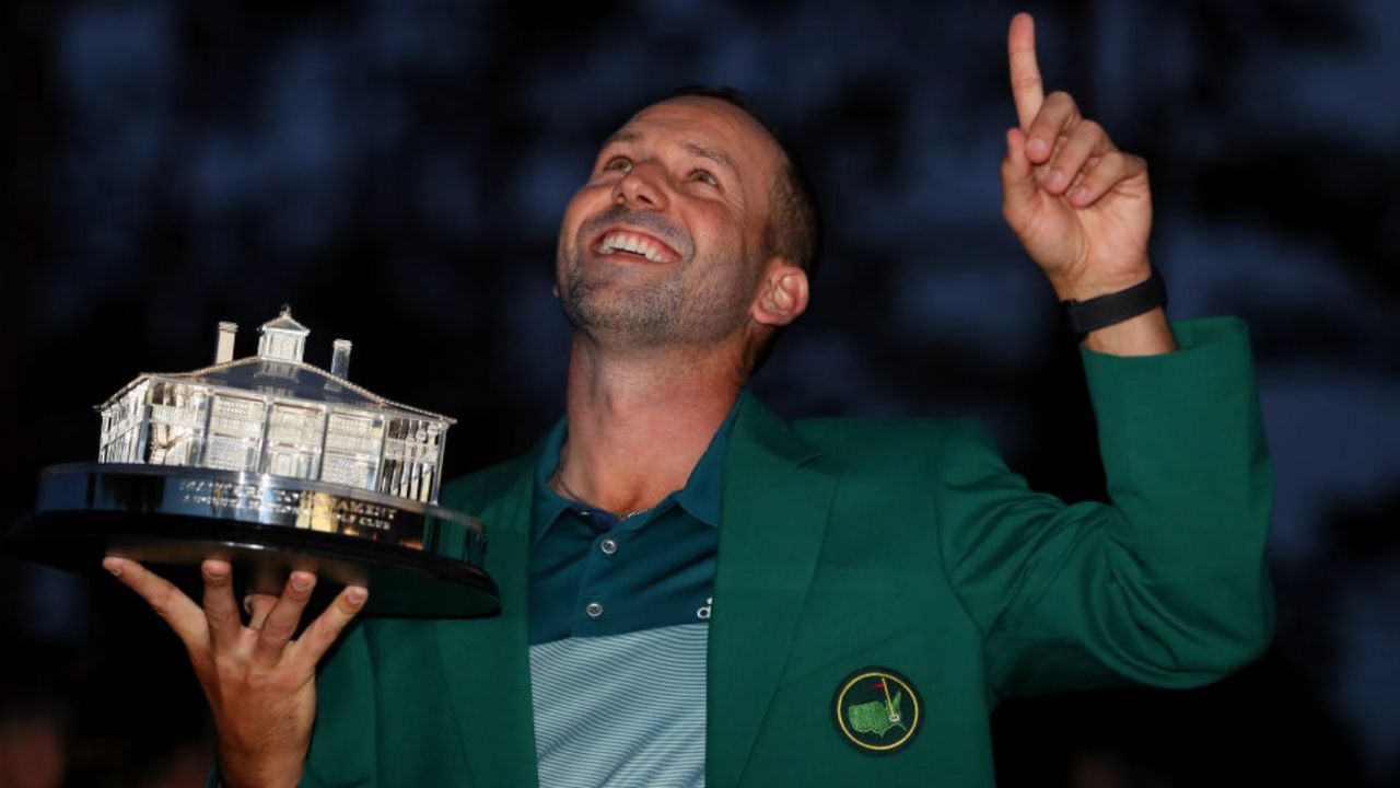 Sergio Garcia, US Masters green jacket