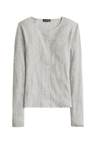 J.Crew Fine Rib Cardigan (Was $60) 