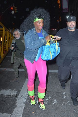 Serena Williams as a Jazzercise Instructor