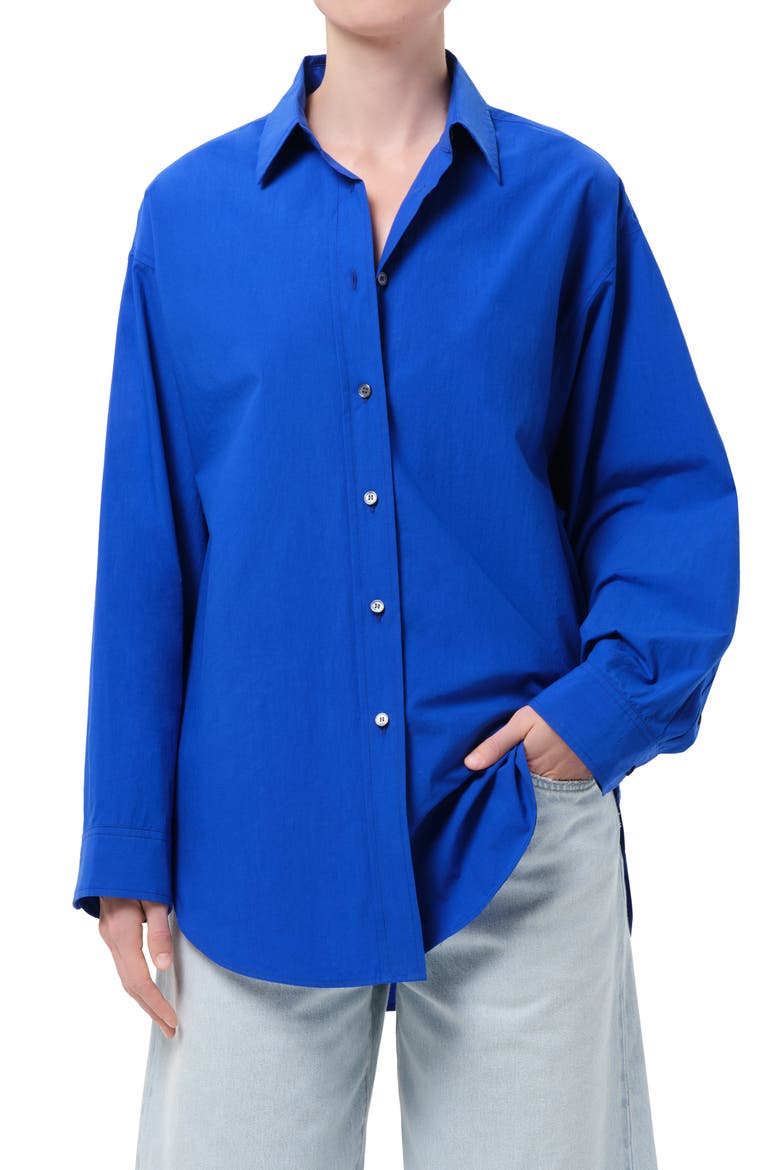 Sona Cotton Button-Up Shirt