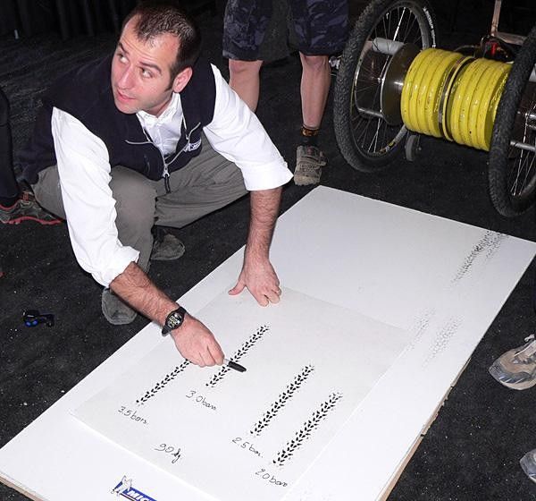 Michelin mountain bike tire designer Olivier Godrie