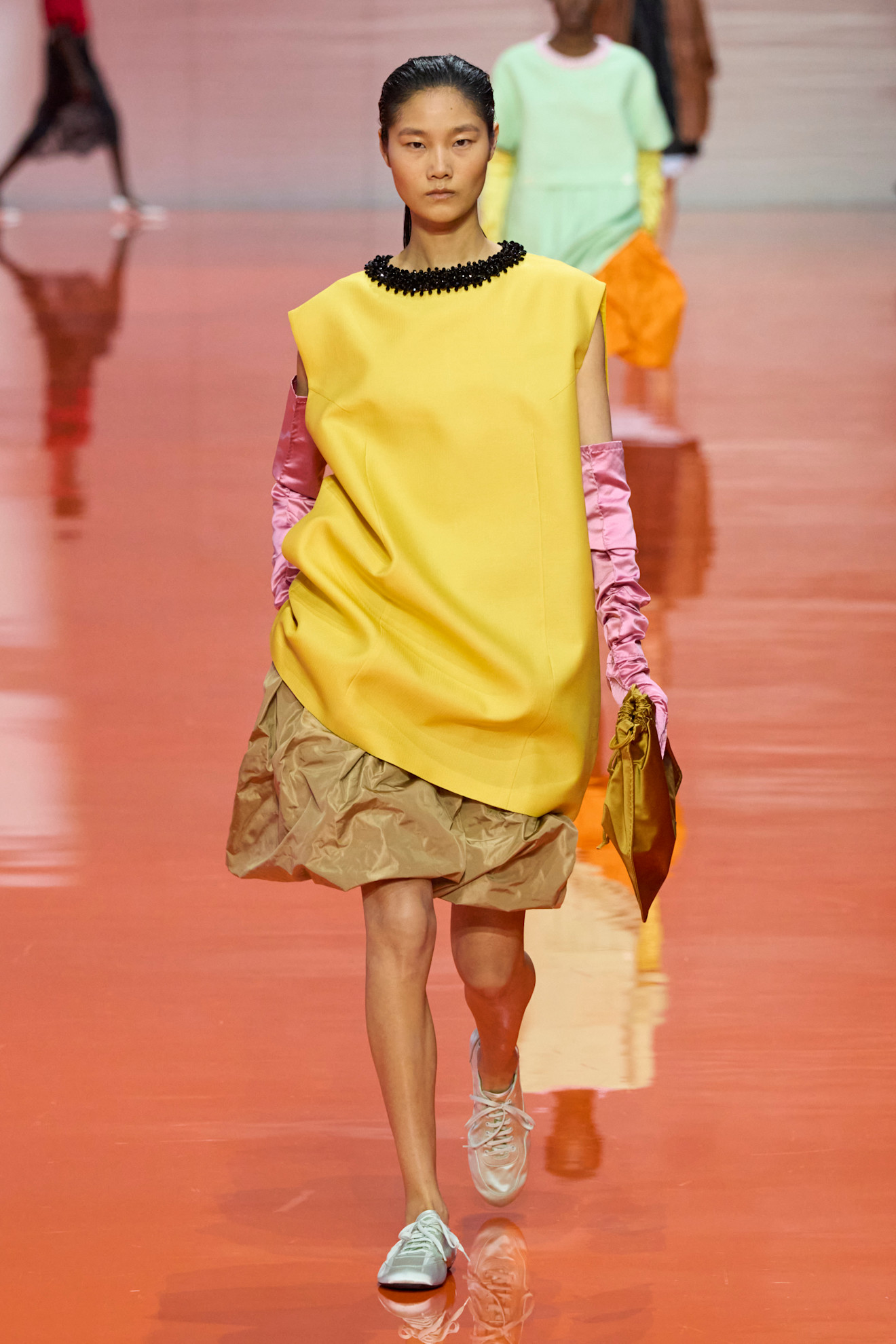 Prada Spring/Summer 2026 model.