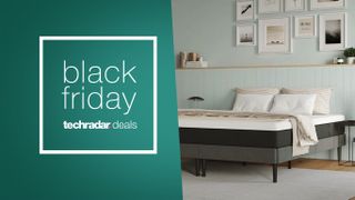 Emma mattress with Black Friday graphic