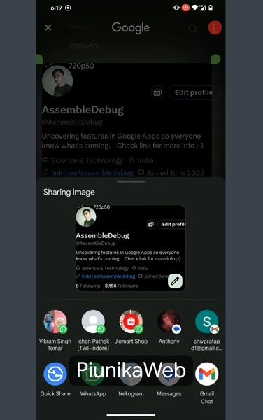 Google is preparing to add a "Share Image" option to Circle to Search to make things easier and quicker.