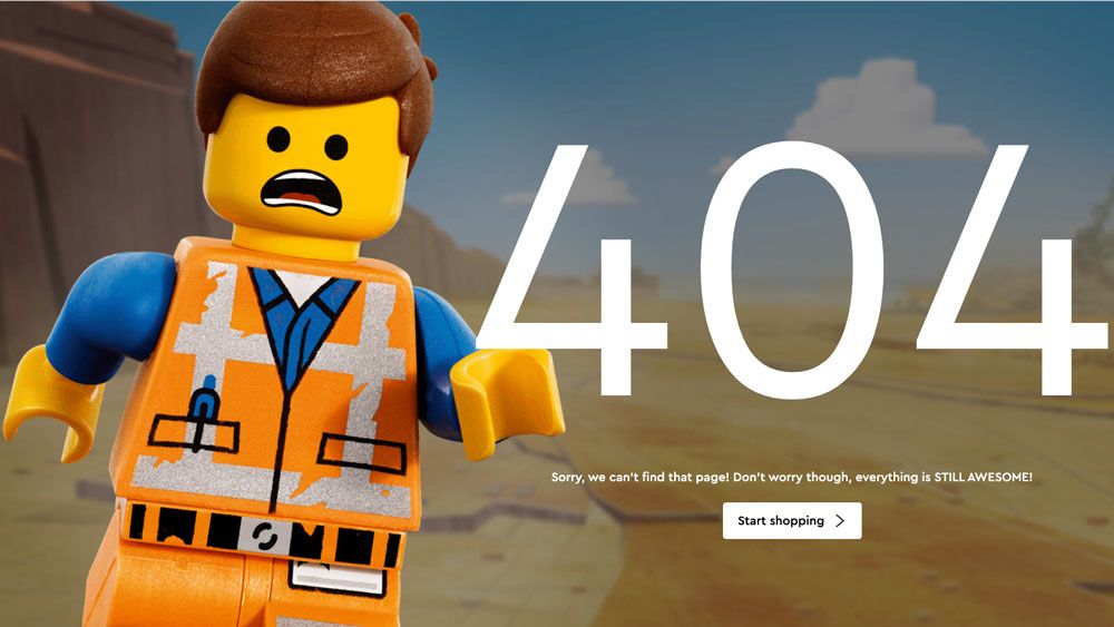 The best 404 pages for genius web design inspiration | Creative Bloq