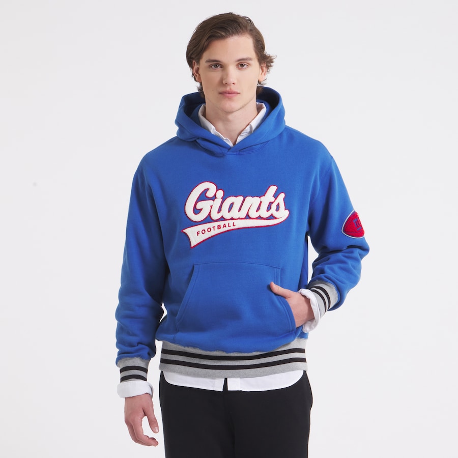 New York Giants, New York Giants x Todd Snyder Relaxed Canadian Fleece Hoodie