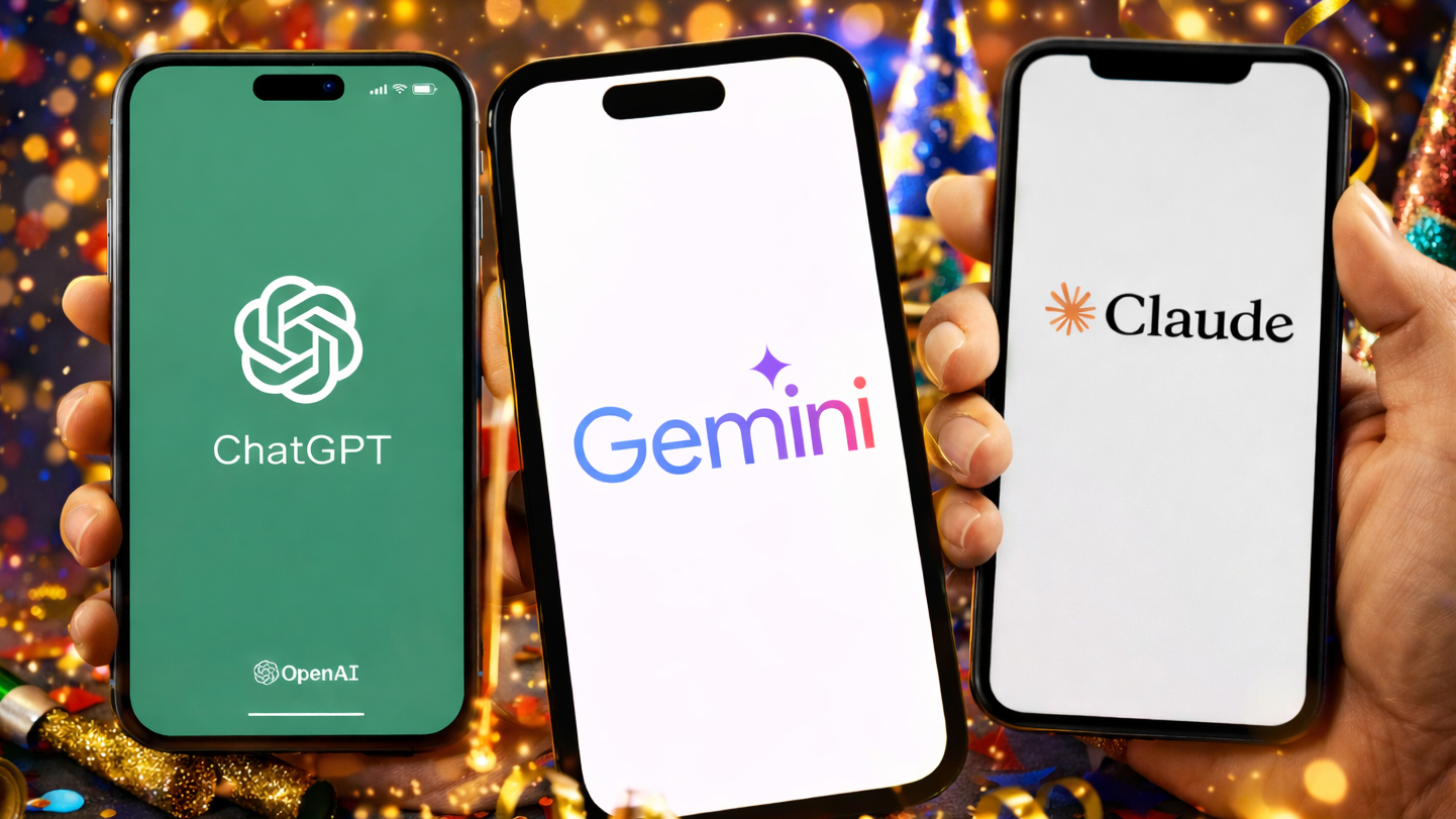 ChatGPT vs. Gemini vs. Claude