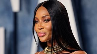 Mother of the bride makeup on Naomi Campbell