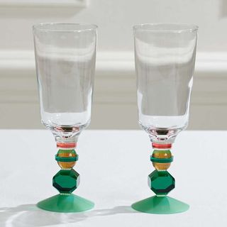 Mayfair Set of Two Crystal Glasses