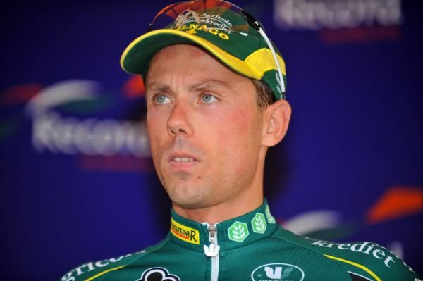 Sven Nys on the first 'cross podium of the year.