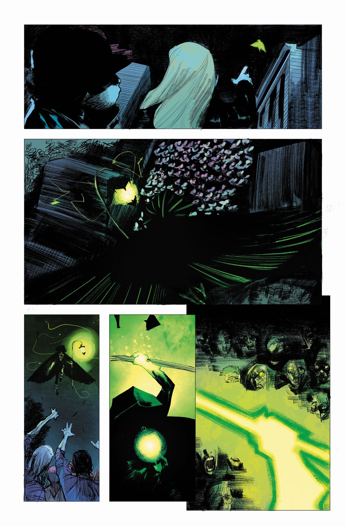 Art from Green Lantern: Dark #1