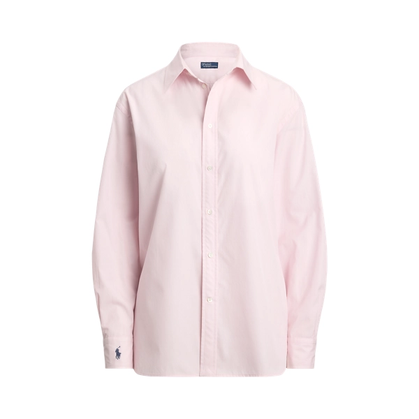 Polo Ralph Lauren, End on End Oversize Fit Cotton Shirt