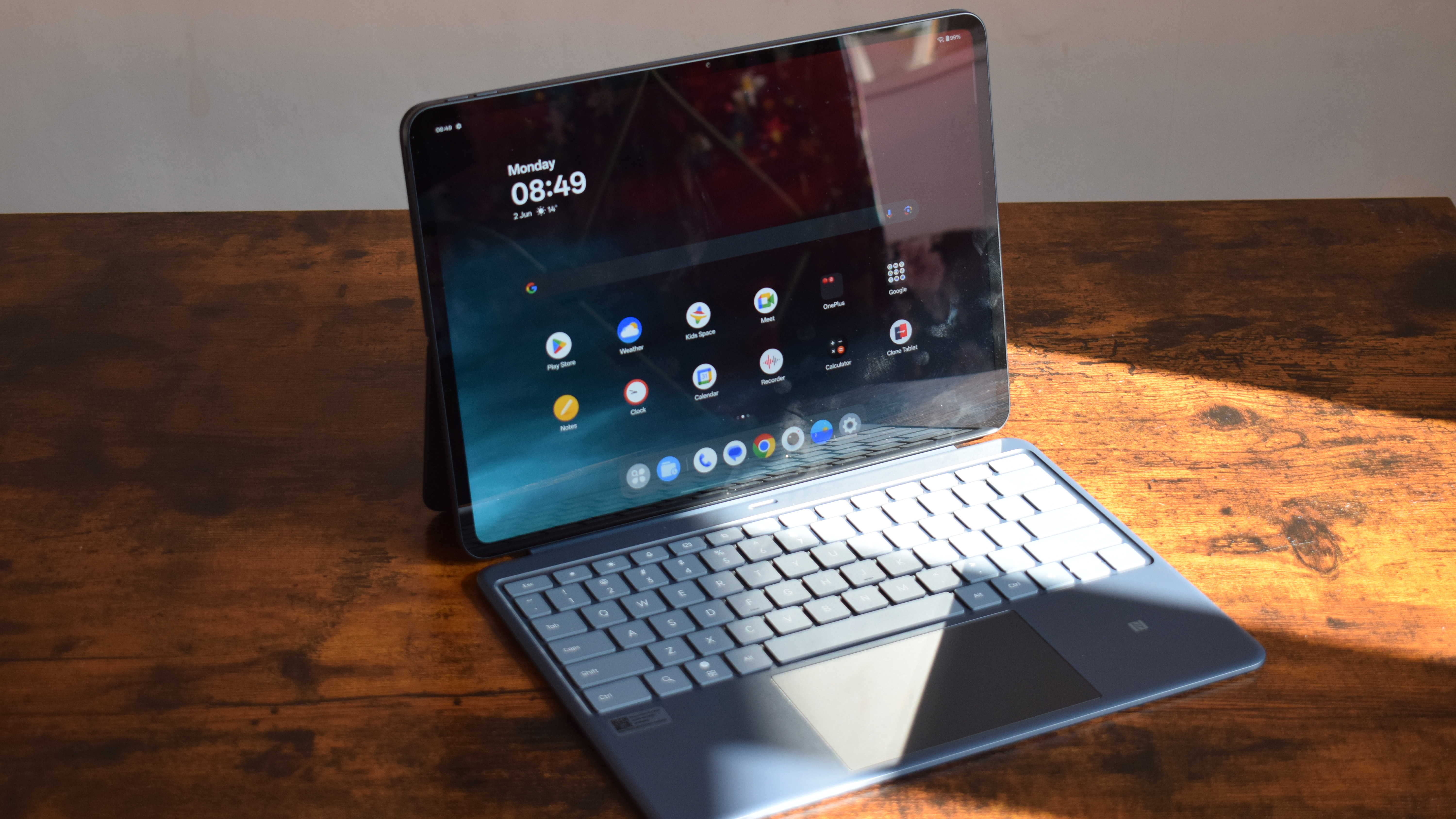The OnePlus Pad 3 on a desk
